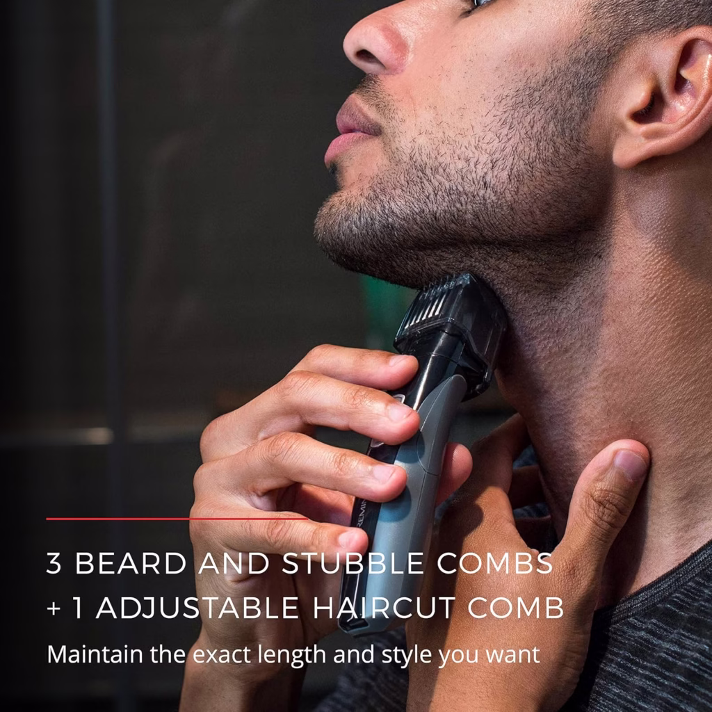 Remington Head-to-Toe Advanced Rechargeable Groomer Kit (10 Pieces) PG525D – Black (Brand New) - view 4