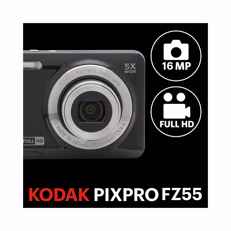 KODAK PIXPRO FZ55 16MP Digital Camera - Brand New - Image 2