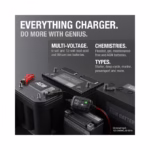 NOCO GENIUS2 2A 6V/12V Smart Battery Charger – All-in-One Maintainer & Desulfator (Brand New) - view 5