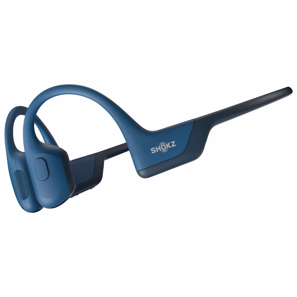 Shokz OpenRun Pro Bone Conduction Open-Ear Sport Headphones - Steel Blue (Brand New)