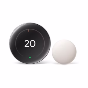 Google Nest Learning Thermostat (4th Gen) with Temperature Sensor (2nd Gen) - (OPEN BOX)
