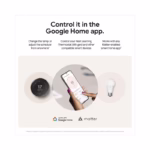 Google Nest Learning Thermostat (4th Gen) with Temperature Sensor (2nd Gen) - (OPEN BOX) - view 2