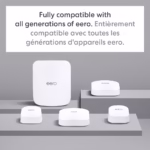 Amazon eero 7 dual-band mesh Wi-Fi 7 router - Supports up to 2.5 Gbps, Coverage up to 190 m², 1-pack - BRAND NEW - view 3