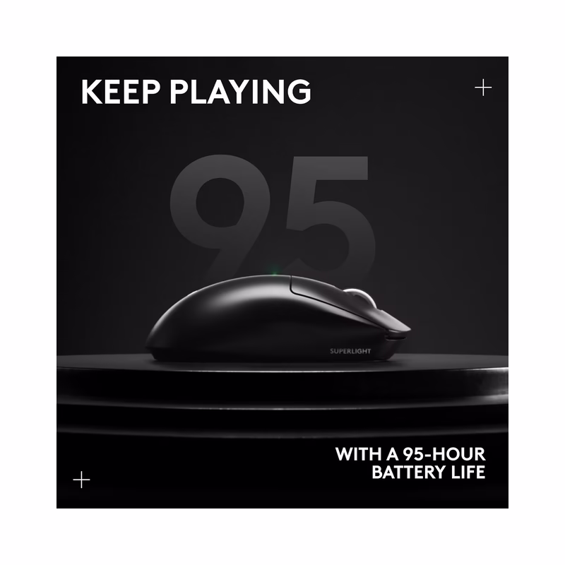 Logitech G PRO X Superlight 2 Wireless Gaming Mouse ,60g, HERO 2 Sensor – (Open Box) - Image 2