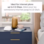Amazon eero 7 dual-band mesh Wi-Fi 7 router - Supports up to 2.5 Gbps, Coverage up to 190 m², 1-pack - BRAND NEW - view 5