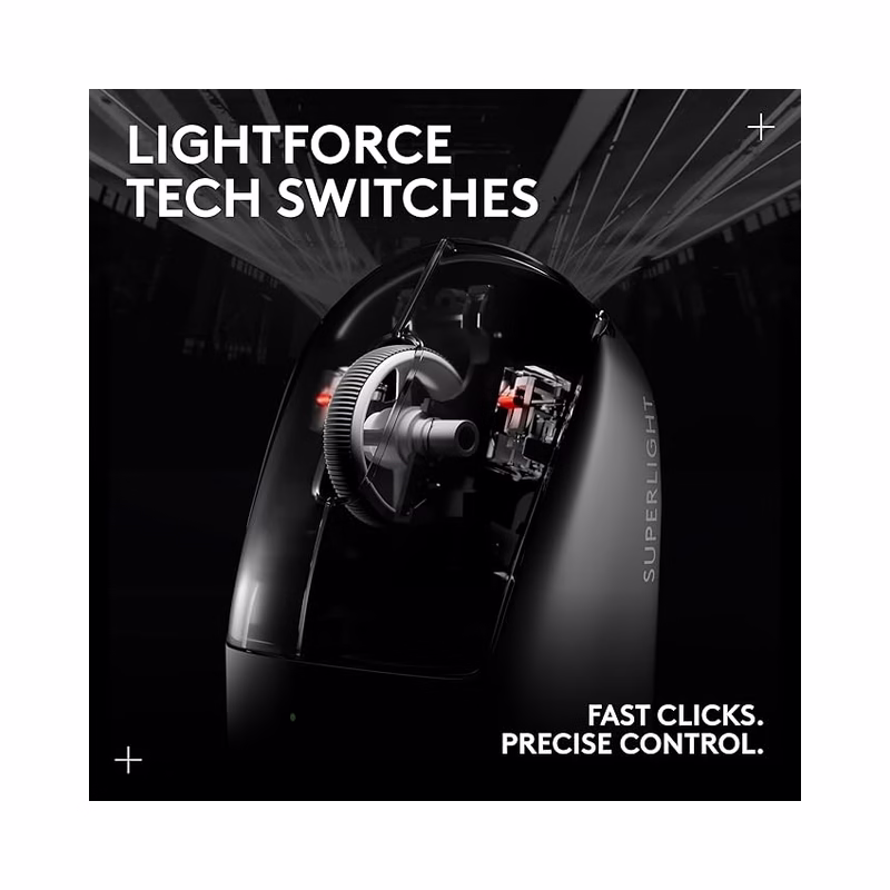 Logitech G PRO X Superlight 2 Wireless Gaming Mouse ,60g, HERO 2 Sensor – (Open Box) - Image 6