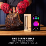 MEATER Pro Duo: WiFi Smart Meat Thermometer | 550?C High Heat Resistance | Long Range | Dual Probes | Six Sensors | BBQ,.