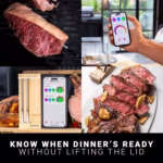 MEATER Pro Duo: WiFi Smart Meat Thermometer | 550?C High Heat Resistance | Long Range | Dual Probes | Six Sensors | BBQ,.