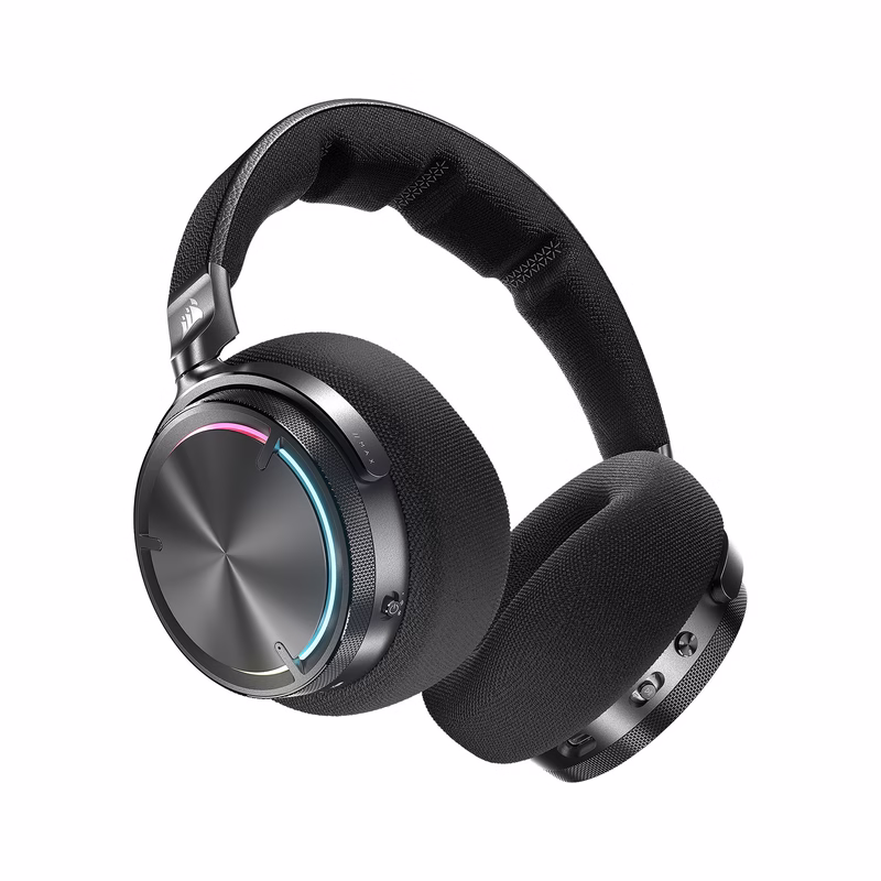 Corsair VIRTUOSO MAX Over-Ear Noise Cancelling Gaming Headphones - Carbon - Brand New - Image 4