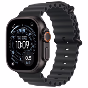 Apple Watch Ultra 3 (GPS + Cellular) 49mm Black Titanium Case with Black Ocean Band - Brand New