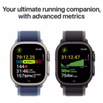 Apple Watch Ultra 3 (GPS + Cellular) 49mm Black Titanium Case with Black Ocean Band - Brand New - view 4