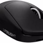 Logitech G PRO X Superlight Wireless Gaming Mouse – 63g Ultra-Light, HERO 25K Sensor, 25,600 DPI, 5 Buttons | Black |.