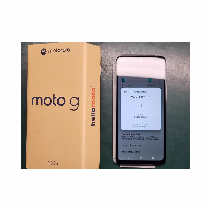 Motorola Moto G Stylus 5G 2025 , 128GB, 8GB, 6.7" AMOLED, 50MP 4K Camera, Android 15, Snapdragon 6 - US Version -Gray |.