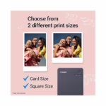 Canon SELPHY QX20 Compact Photo Printer Dark Gray (6752C001) - Brand New - view 6