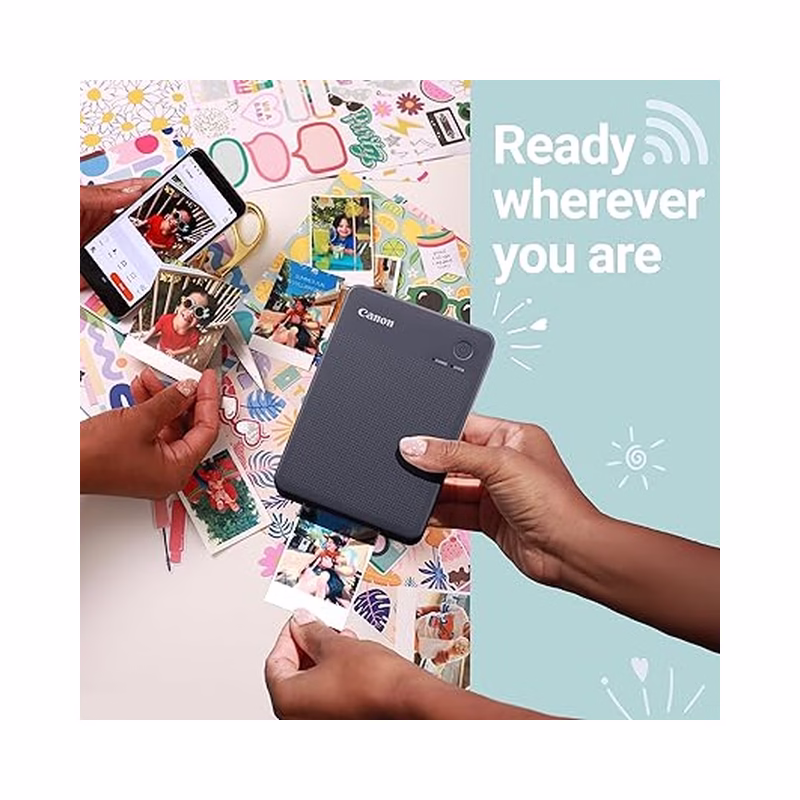 Canon SELPHY QX20 Compact Photo Printer Dark Gray (6752C001) - Brand New - Image 5