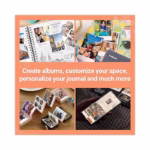 Canon SELPHY QX20 Compact Photo Printer Dark Gray (6752C001) - Brand New - view 3