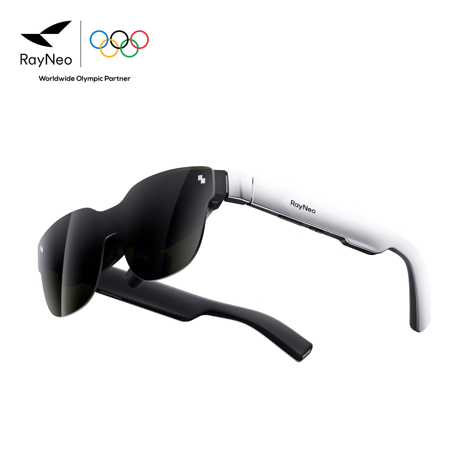 RayNeo Air 3s AR Glasses 1080P Micro-OLED | 201" Virtual Screen | 120Hz | 650 Nits | USB-C | Certified Pre-Owned