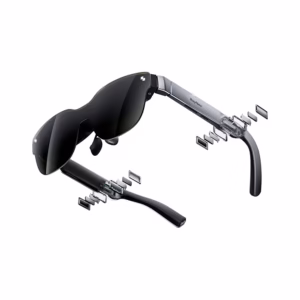 RayNeo Air 3s AR/XR Glasses, 201" 120Hz FHD HueView Display, Portable AR Video Eyewear Gaming Glasses for iPhone 17,16/15, Android, Mac, Switch, PS5, Steam Deck - Next-Gen Wearable Theater - Certified Pre-Owned