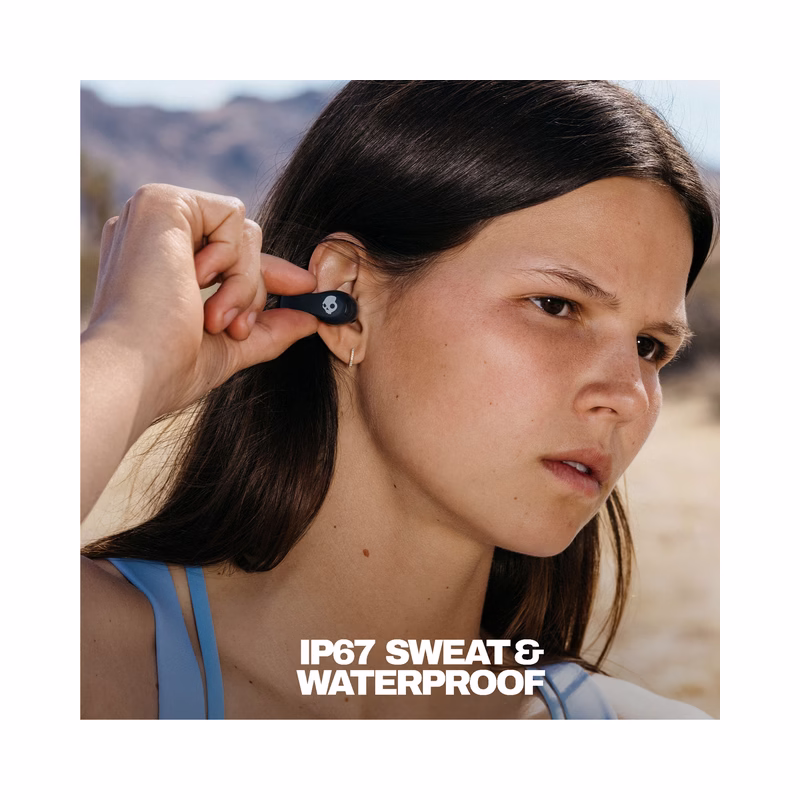 Skullcandy Push 720 Open In-Ear Sound Isolating True Wireless Earbuds - True Black - Brand New - Image 4