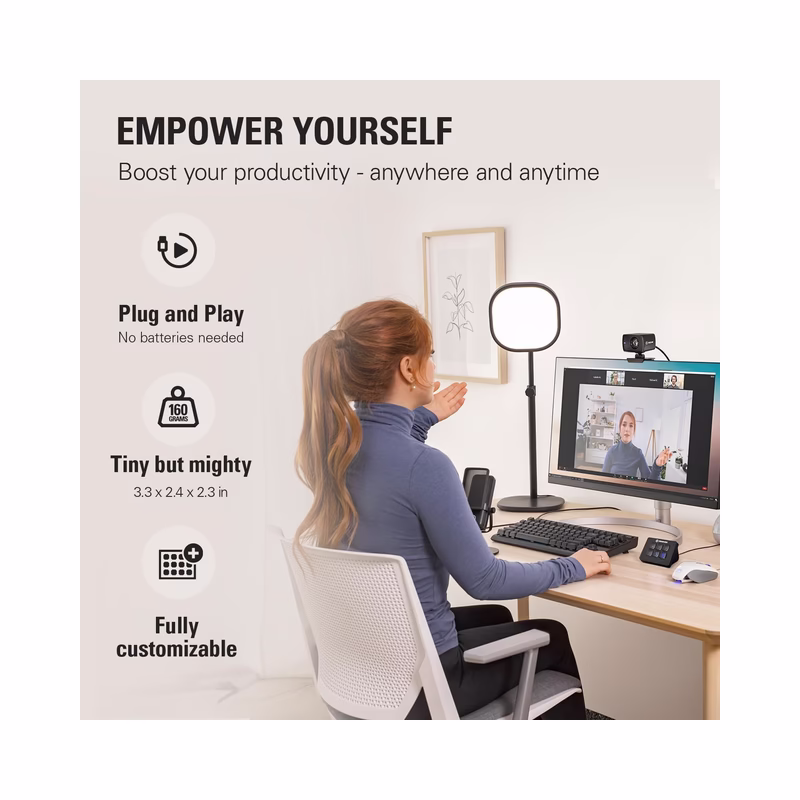 Elgato Stream Deck Mini – Control Zoom, Teams, PowerPoint, MS Office and More, Boost Productivity with Seamless Integration for Daily Apps, Set Up Shortcuts Easily, Compatible with Mac and PC - Brand New - Image 5