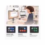 Elgato Stream Deck Mini – Control Zoom, Teams, PowerPoint, MS Office and More, Boost Productivity with Seamless Integration.