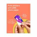 Canon IVY 2 Mini Photo Printer – Wireless Bluetooth, Sticky-Back Prints, iOS & Android | Brand New - view 3