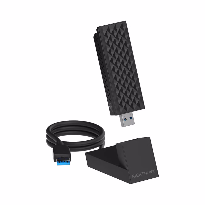 NETGEAR - Nighthawk A9000 Wi-Fi 7 USB 3.0 Adapter