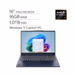 Lenovo IdeaPad Slim 5 16" - AMD Ryzen AI 7 350 - WUXGA (1920 x 1200) - Windows 11 Home - 16GB RAM - 1TB SSD - Touchscreen.