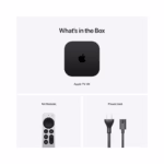 Apple TV 4K 64GB Wi-Fi (3rd Gen) Streaming Media Player BN – A15 Bionic, Dolby Vision, HDR10+, Siri Remote - view 2