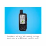 Garmin GPSMAP 67i Rugged GPS Handheld with inReach Satellite Technology, Two-Way Messaging & Interactive SOS (Open Box) -.