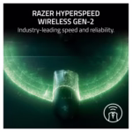 Razer HyperSpeed Wireless Gen-2 with industry-leading wireless speed and 8000 Hz HyperPolling