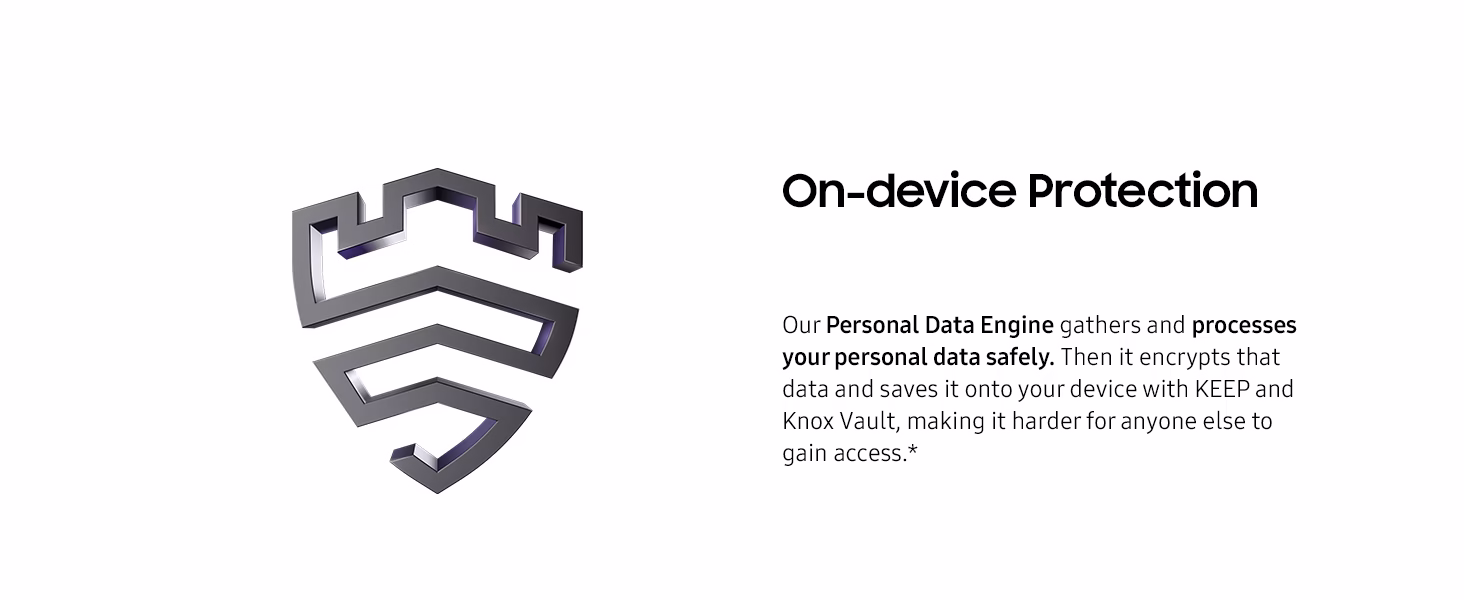 Samsung Galaxy S26+ Personal Data Engine on-device protection with Samsung Knox Vault