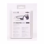 Shokz OpenRun Pro 2 Mini side profile showing open-ear comfort fit and reflective strip
