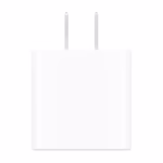 Apple 20W USB-C Power Adapter White, front view