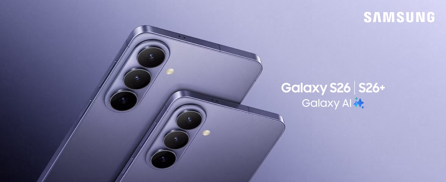 Samsung Galaxy S26 Plus and Galaxy S26 with Galaxy AI