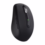 Logitech MX Anywhere 3S black mouse front-of-body detail