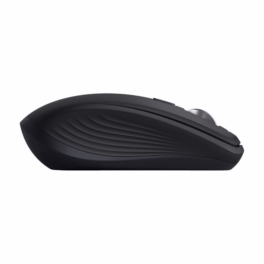 Logitech MX Anywhere 3S wireless mouse right side profile view
