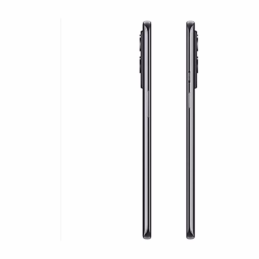OnePlus 9 5G Astral Black side profile showing slim design