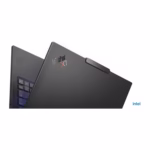 ThinkPad X1 Carbon Gen 13 lid detail with the iconic ThinkPad X1 logo in black