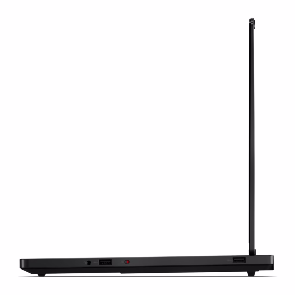 Lenovo Legion 5i right-side ports with 3.5mm audio jack, USB-A and power button