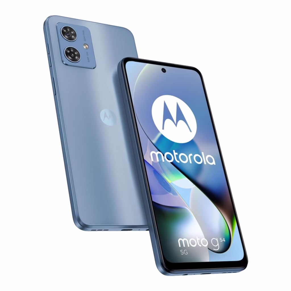 Motorola Moto G54 5G front and back