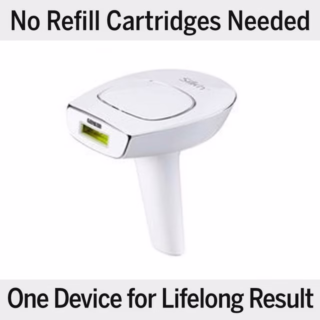 Silk'n Flash & Go Pro IPL hair removal device no refill cartridges needed