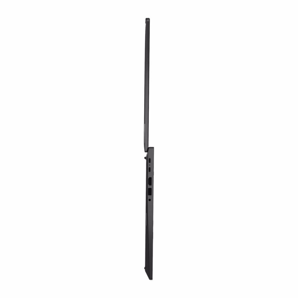 ThinkPad T16 thin side profile showing the durable black ThinkPad chassis and port edge