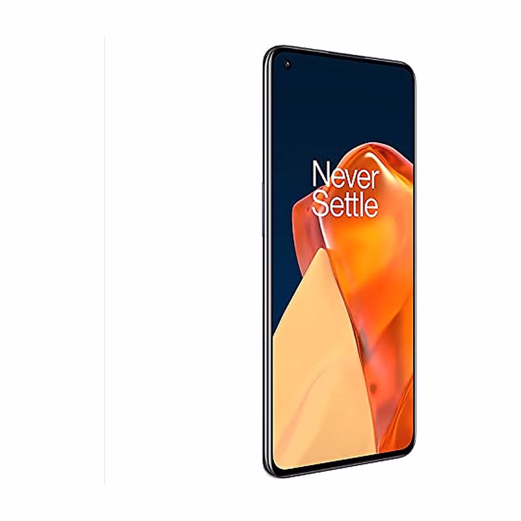 OnePlus 9 5G Astral Black angled view, Open Box