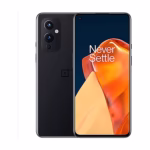 OnePlus 9 5G Astral Black 128GB smartphone, front and back view
